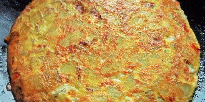 Рецепт фриттаты с лососем и картофелем