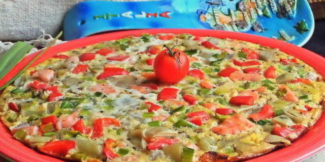 Рецепт фриттаты с лососем и картофелем