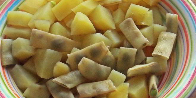 Рецепт фриттаты с лососем и картофелем