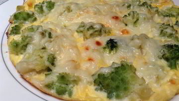 Рецепт Фриттаты с романеско и брокколи