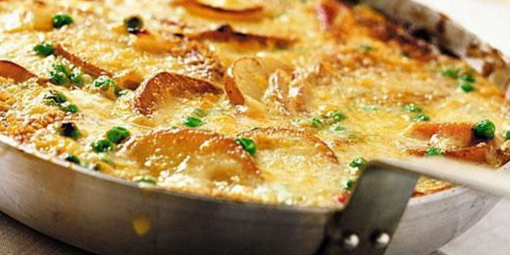 Как приготовить картофельный омлет с грибами