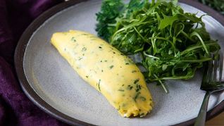 Рецепт Классического французского омлета с зеленью