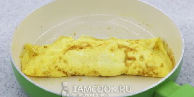 Рецепт омлета, фаршированного грибами по госту