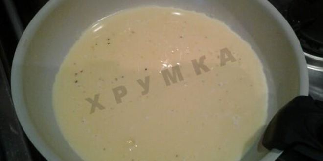 Рецепт омлета фаршированного с помидорами и перцем