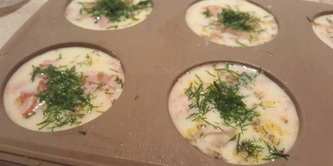 Рецепт омлета мини