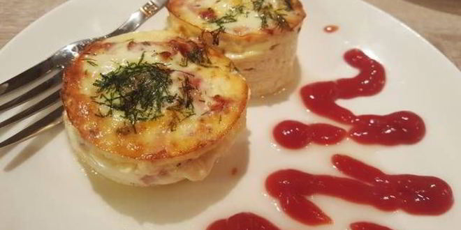 Рецепт омлета мини