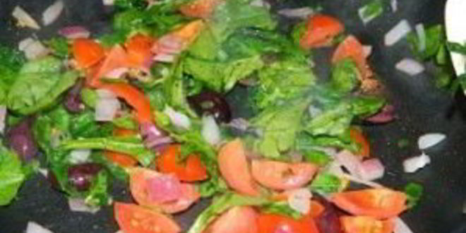 Рецепт омлета по-гречески