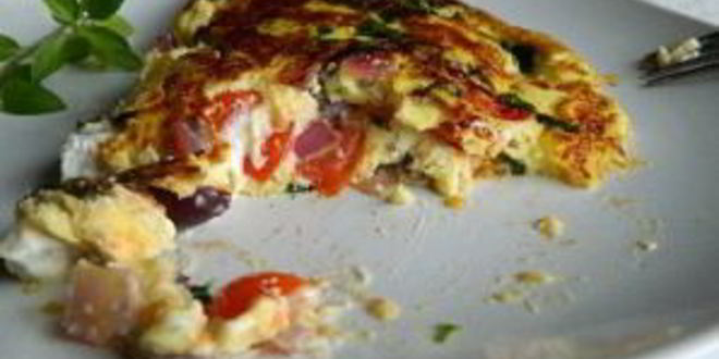 Рецепт омлета по-гречески