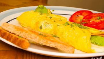 Рецепт Омлета с авокадо