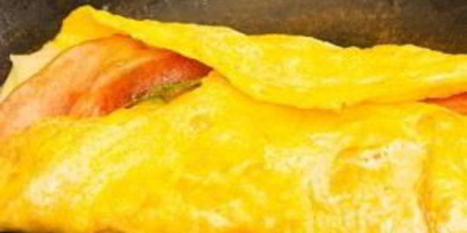 Рецепт омлета с авокадо