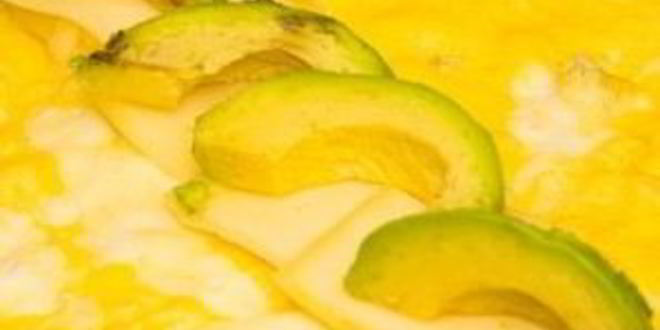 Рецепт омлета с авокадо