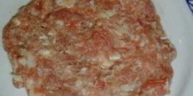 Рецепт омлета с фаршем