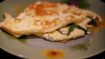 Рецепт Омлета с голубым сыром