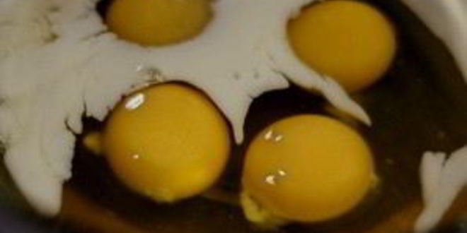 Рецепт омлета с голубым сыром