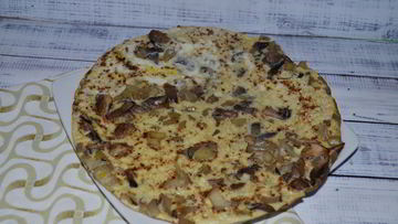 Рецепт Омлета с грибами