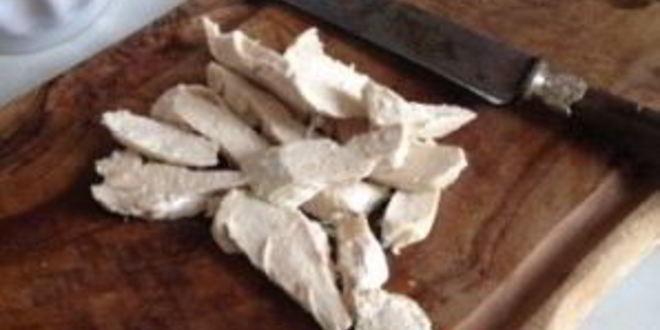 Рецепт омлета с курицей