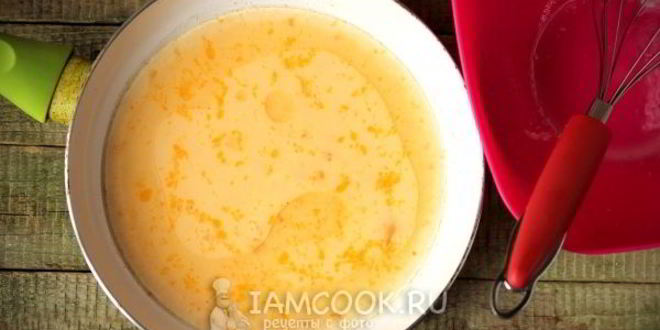 Рецепт омлета с молоком на сковороде