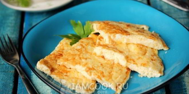 Рецепт омлета с молоком на сковороде