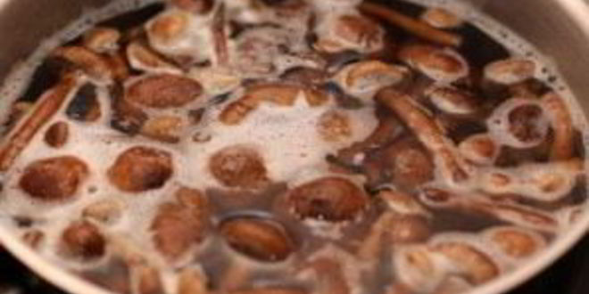 Рецепт омлета с опятами