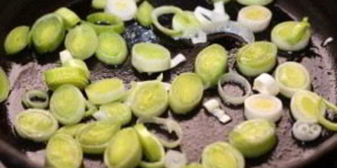 Рецепт омлета с опятами