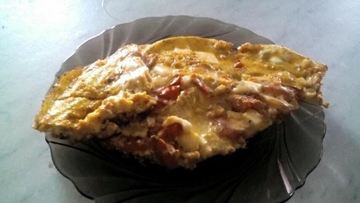 Рецепт Омлета с помидорами и сельдереем