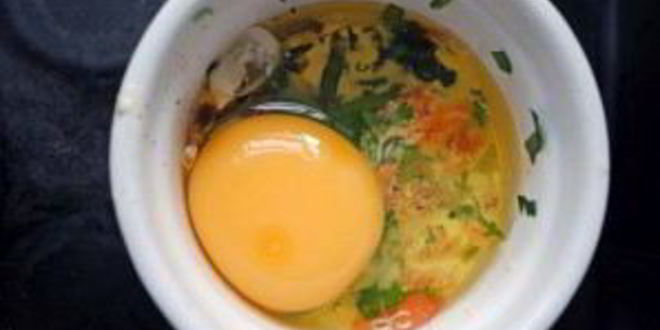 Рецепт омлета с семгой в духовке