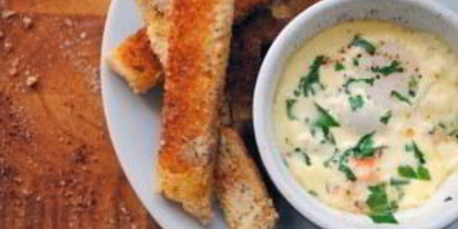 Рецепт омлета с семгой в духовке