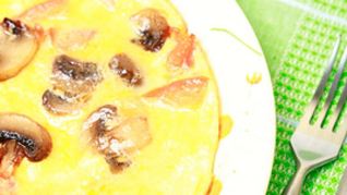 Рецепт Омлета с шампиньонами