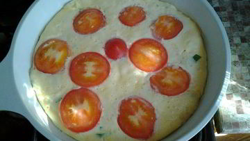 Рецепт Омлета с тунцом