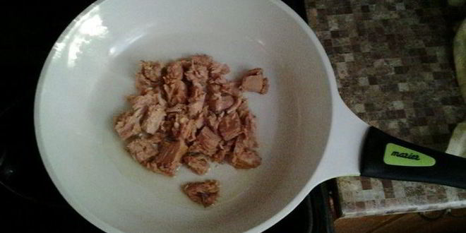 Рецепт омлета с тунцом