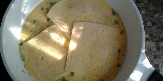 Рецепт омлета с тунцом