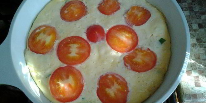 Рецепт омлета с тунцом