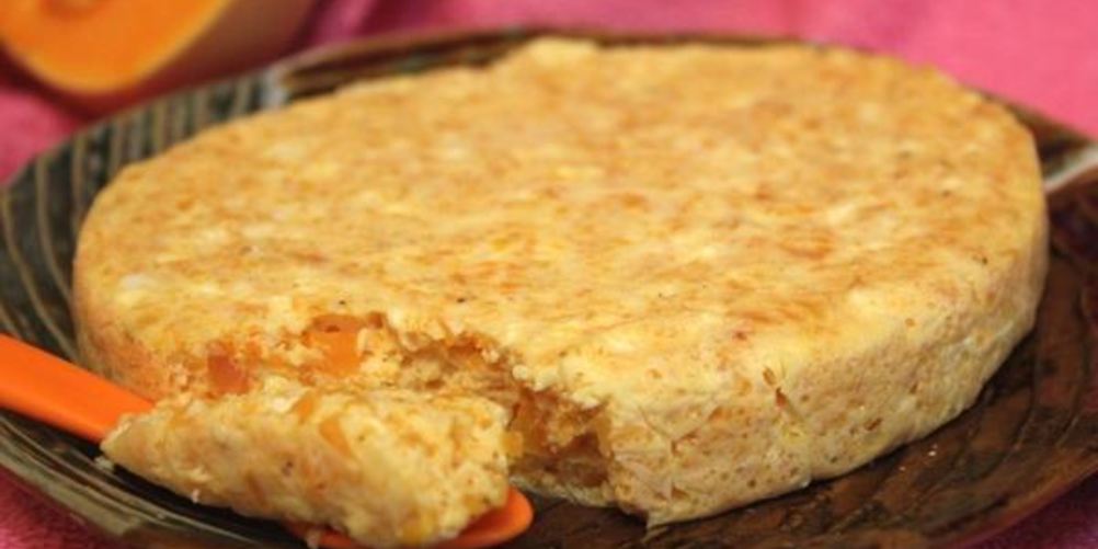 Как приготовить омлет с тыквой и творогом на пару