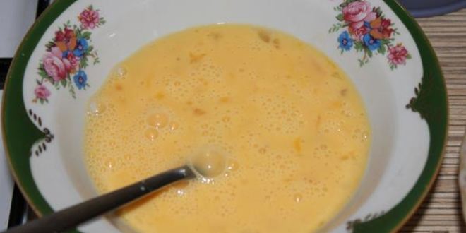 Рецепт омлета с тыквой и творогом на пару