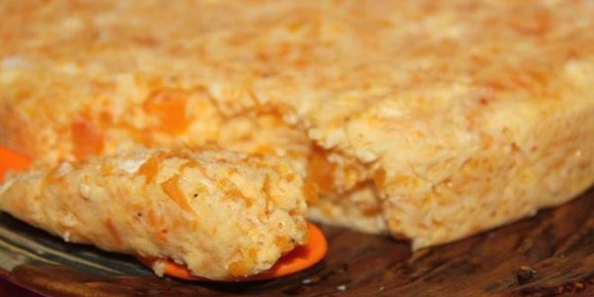 Рецепт омлета с тыквой и творогом на пару