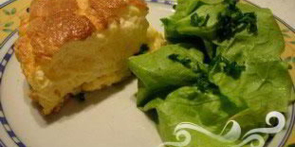 Как приготовить омлет-суфле с сыром