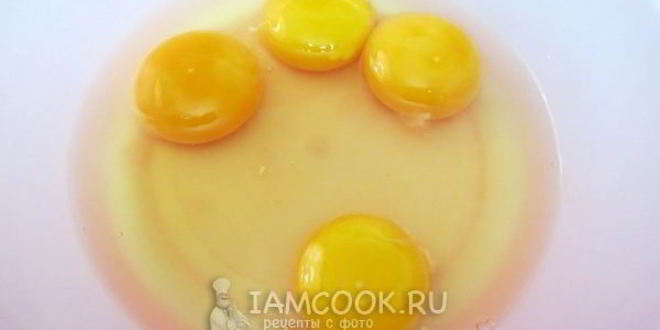 Рецепт омлета в мешочке с молоком