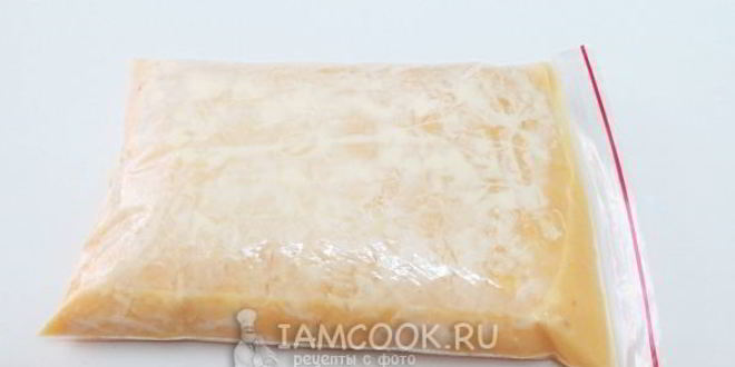 Рецепт омлета в мешочке с молоком