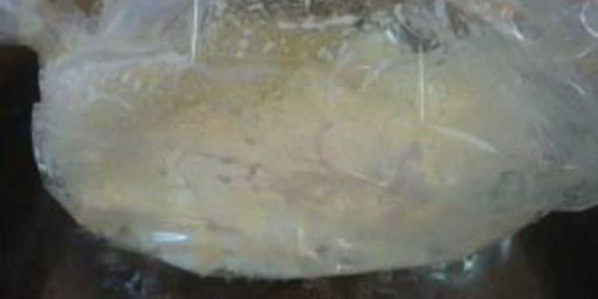 Рецепт омлета в пакете