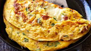 Рецепт Постного омлета без яиц