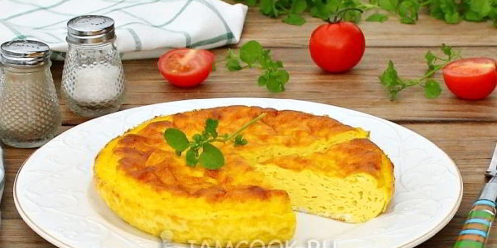 Как приготовить пышный омлет с молоком в духовке