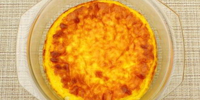 Рецепт пышного омлета с молоком в духовке