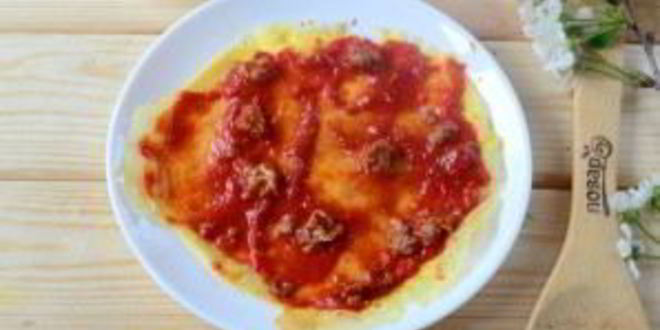 Рецепт слоеного омлета на завтрак