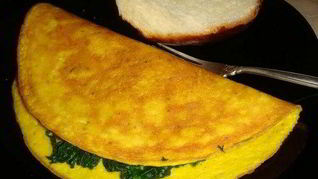 Рецепт Сырного омлета, запеченного в духовке