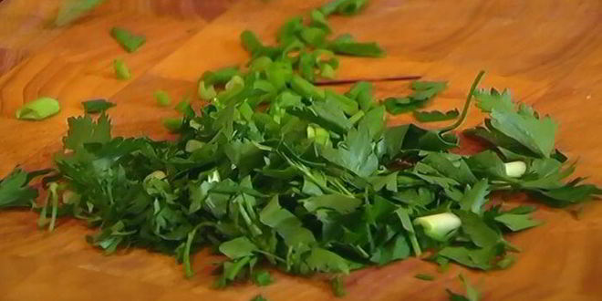 Рецепт трехцветного омлета