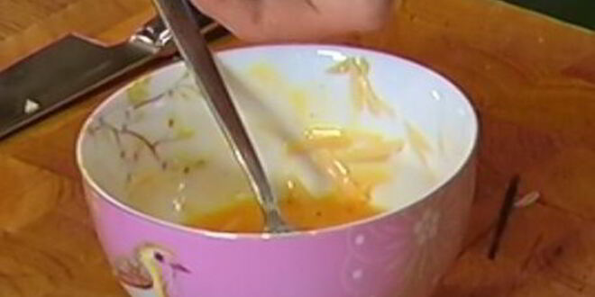 Рецепт трехцветного омлета