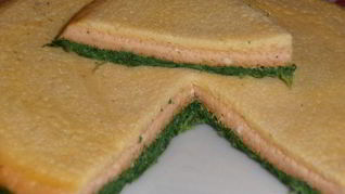 Рецепт Трехцветного запеченного омлета