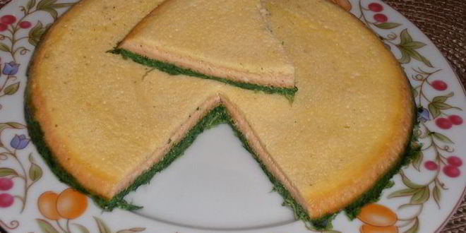 Рецепт трехцветного запеченного омлета