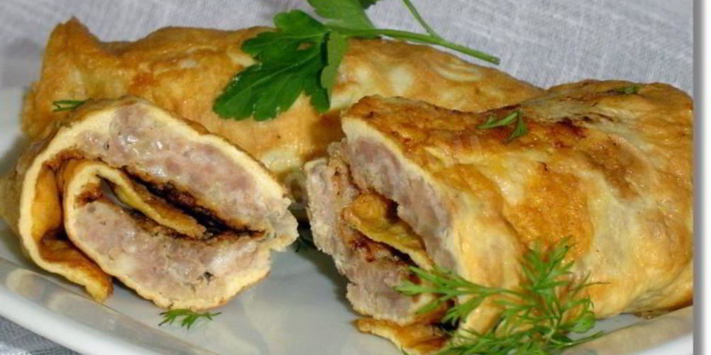 Как приготовить вертунов — омлета с фаршем