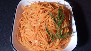 Рецепт закуски из моркови